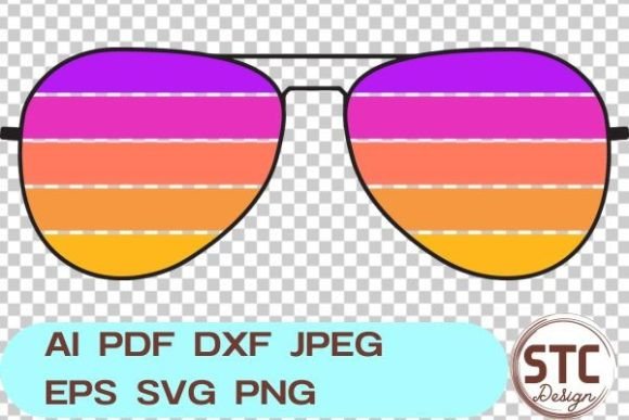 Retro Sunset Sunglasses Sublimation: A Vibe for Modern Design
